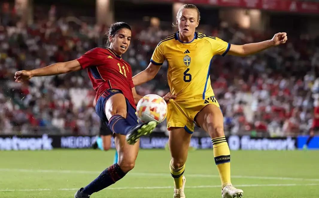 瑞典女足明星在本场比赛表现抢眼 瑞典女足明星在本场比赛表现抢眼