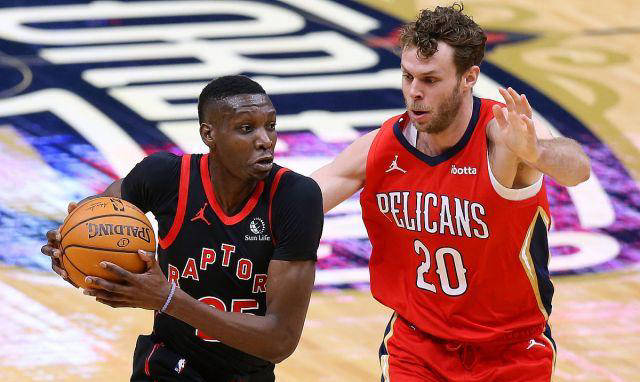 猛龙力克开拓者，取得五连胜